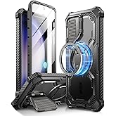 i-Blason [Armorbox Case for Samsung Galaxy S24 Plus 5G (2024), Built-in Screen Protector and Camera Protector, Shockproof 360° Protection (Black)