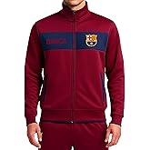 Icon Sports Officially Licensed FC Barcelona Soccer Track Jacket - Unisex Adult