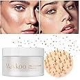 MAYKOO Freckle Stamp Natural Like Freckle Pen Makeup Fake Freckles Cushion Waterproof Long Lasting Quick Dry, Get Sun-kissed Stars Makeup Freckle in One Press, Chestnut, 15g