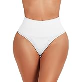 JELLYOGA Thong Shapewear for Women Tummy Control Underwear Girdle Seamless Body Shaper High Waist Shaping Panties