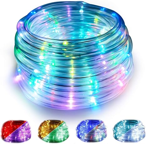 wowdsgn tubo led rgb multicolore esterno da 10m tubo luminoso usb con telecomando a 100 led 16 colori con 4 modalita di illuminazione impermeabile