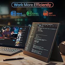 ForHelp True 4K Portable Monitor - 15.6inch UHD