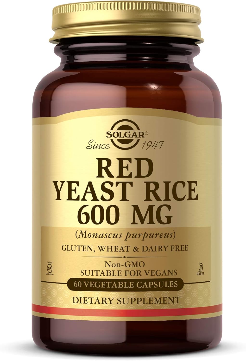 Solgar Red Yeast Rice 600 mg, 60 Capsules Buy Online at Best Price in