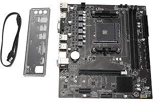 Jectse Gaming Motherboard, DDR4 Motherboard for AMD for Ryzen5000 Series PC Motherboard Professional A320 M ATX Gaming Mother