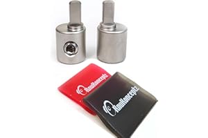 KnuKonceptz Power/Ground Input Wire Gauge Reducer 0-4 Gauge 1/0 Pair with Heat Shrink