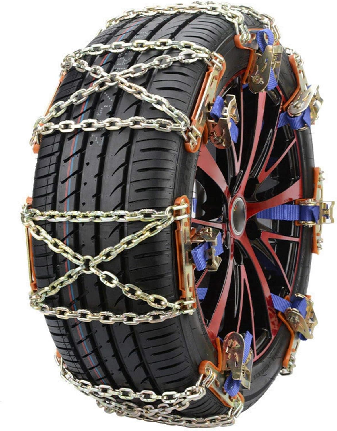 ZSLGOGO Chaine a Neige Universelle pour Voiture, SUV, Camion, Chaine
