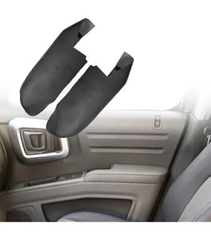 Covers For Honda Ridgeline Black Vinyl Armrest Cover For Honda Ridgeline ( 2006-2014) – Front Door Panel Upgrade KBH Vinyl Door Panel Cover - Foto 8