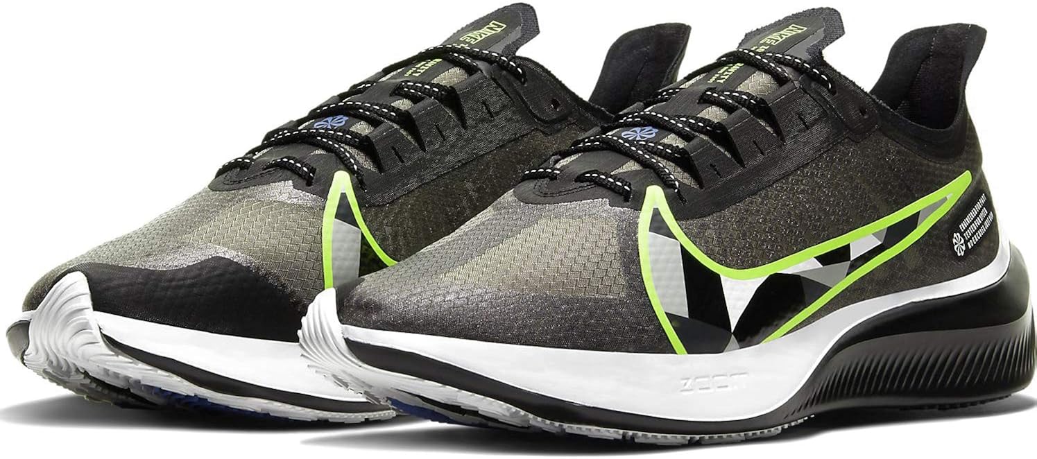 nike zoom gravity black ghost green
