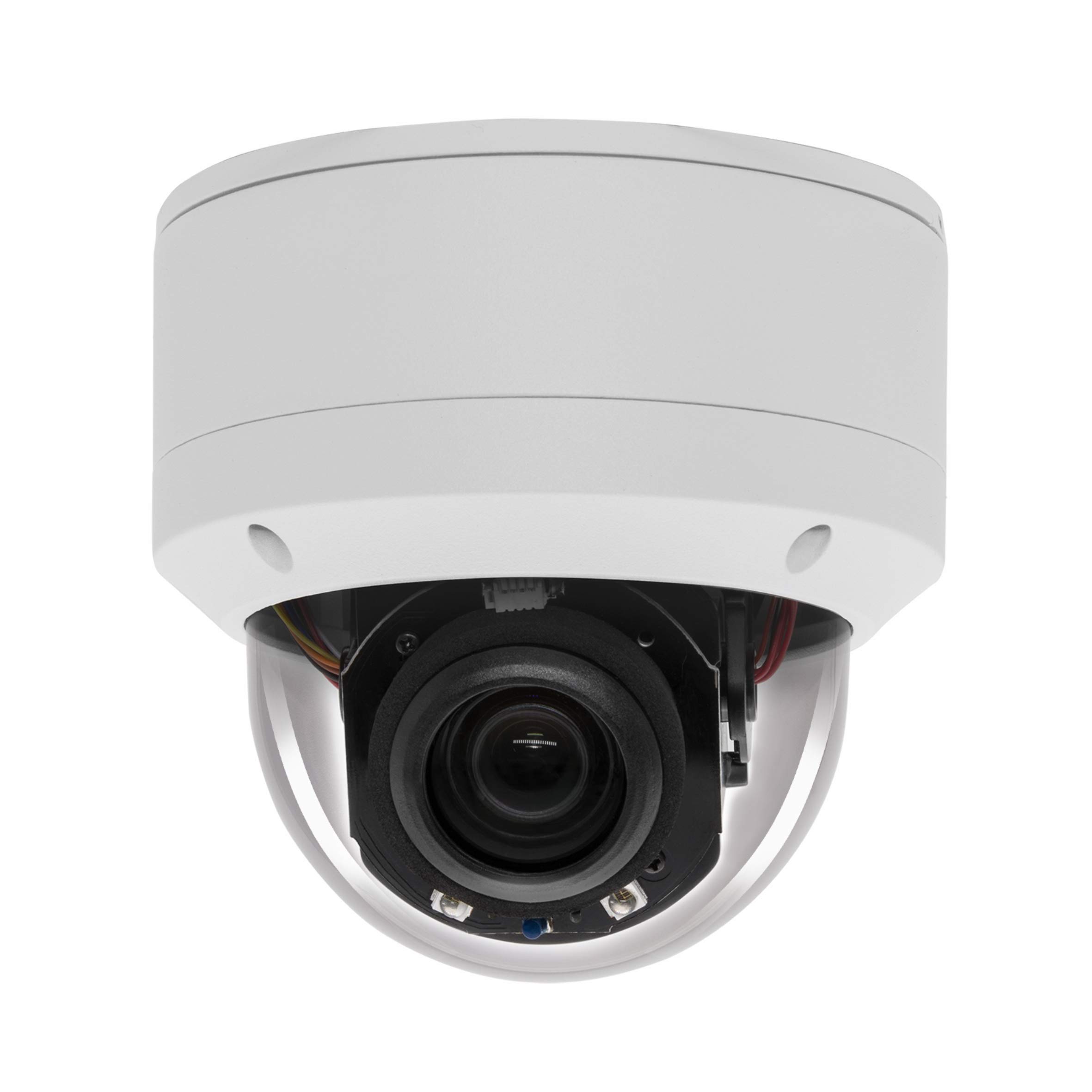 Photo 1 of IP Security 5.0MP H.265 POE PTZ Dome Camera, Hikvision Compatible 5X Optical Zoom, Indoor/Outdoor Network Camera with Audio, Pan 355° Tilt 90°,Waterproof IP66 98ft Night Vision, Motion Detection
