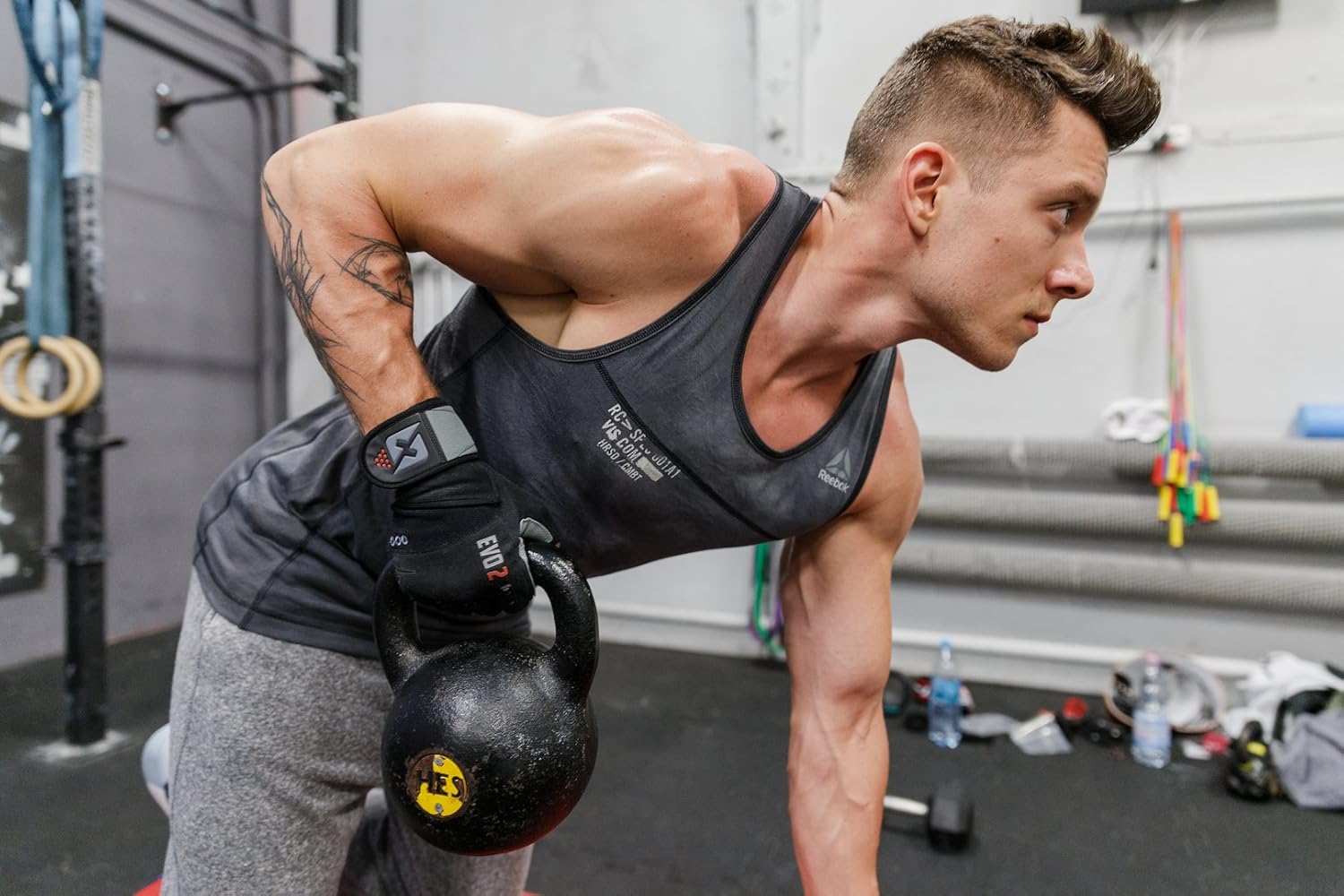 skott Evo 2 Weightlifting Gloves with Integrated Wrist Wrap Support-Double Stitching for Extra Durability-Get Ripped with The Best Body Building Fitness and Exercise Accessories : Sports & Outdoors