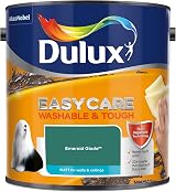 Dulux Easycare Washable Matt Emulsion Paint Walls Ceilings Emerald Glade 2.5L view 2