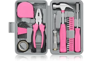 24pcs Home DIY Tool Kit for Household, Office & Garage - General Repair Small Hand Tool Set with Storage Case
