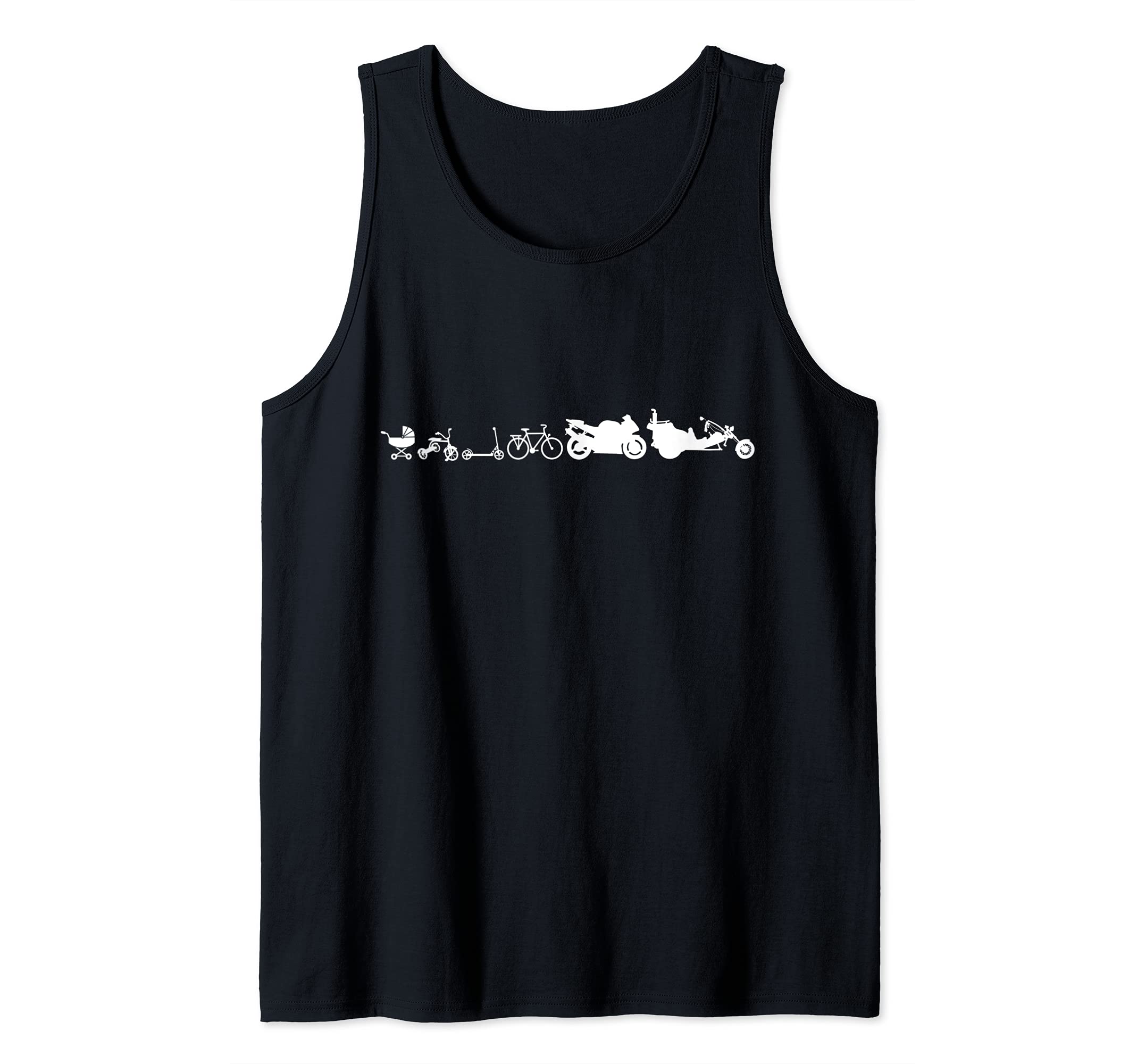 Evolution Trike Motorcycle Tricycle Triker Rider Trikes Tank Top