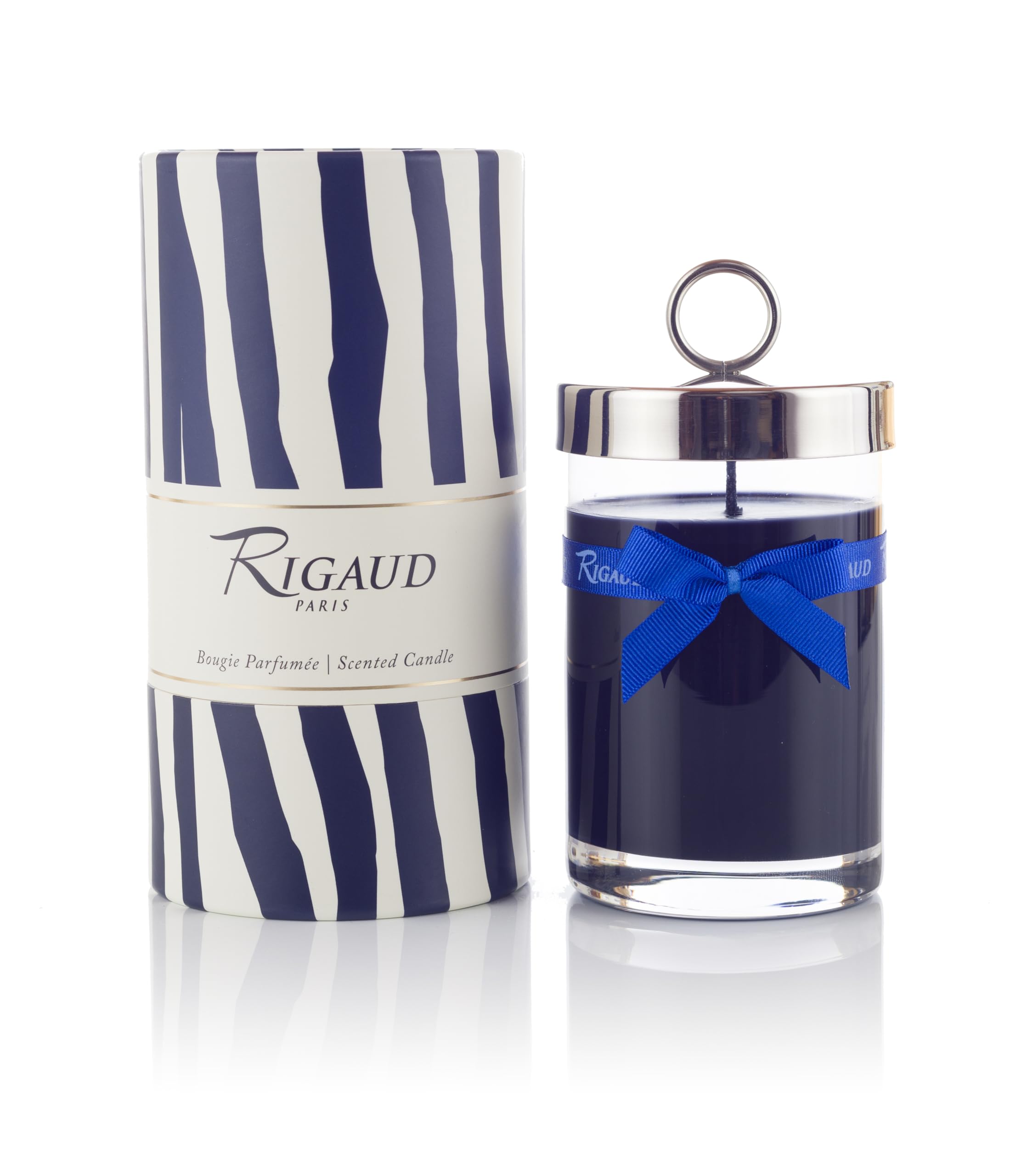Rigaud Paris Large Candle Reine de la Nuit - 230g, 90h of Perfume, 100% Made in France and Handmade
