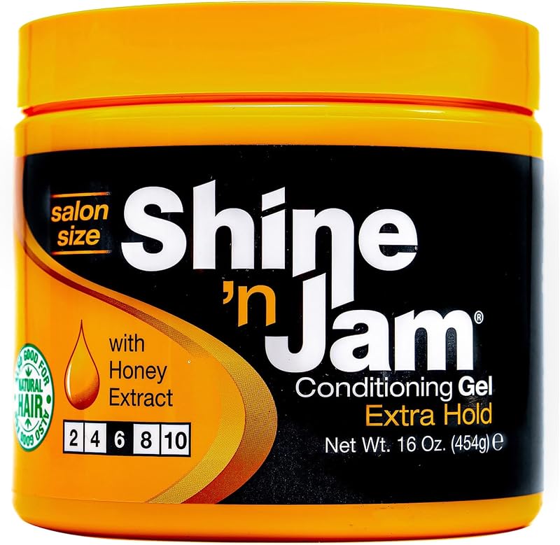 Ampro Shine 'n Jam Extra Hold Conditioning Gel 16oz 454g