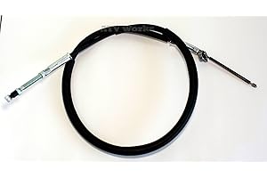 ATVWORKS Right Parking Brake Cable Compatible with Kawasaki Mule 600/610 / SX Cable 54005-7506 (Superseded # 54005-0008)