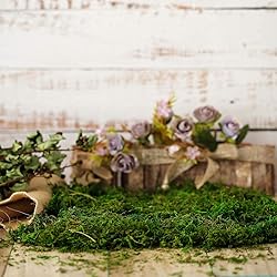 BYHER Artificial Moss Fake Green Grass for