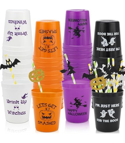 thumbnail image 2 of Disposable Plastic Cups 12 Oz Colored Durable Party Cups Bpa Free 600 Pack For Gatherings And 2 of 11