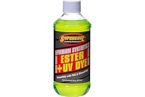 TSI Supercool A/C Comp Ester Lube, 8 Oz, Yellow (E8)