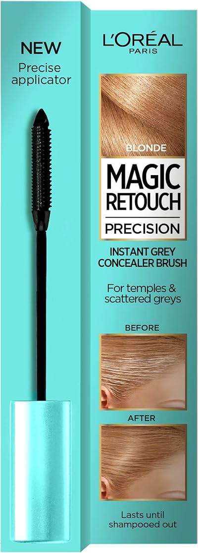 L'Oreal Magic Retouch Blonde Precision Instant Grey Concealer Brush Root Touch