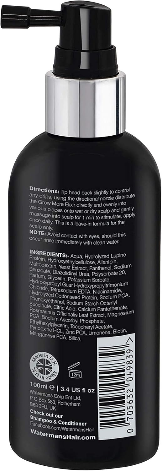 Watermans Grow More Elixir: Hair Growth Serum - Image 3