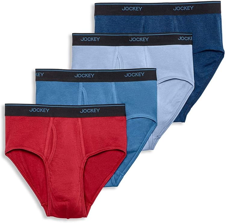 Jockey Men's Underwear Staycool Brief 4 Pack at Amazon Men’s Clothing