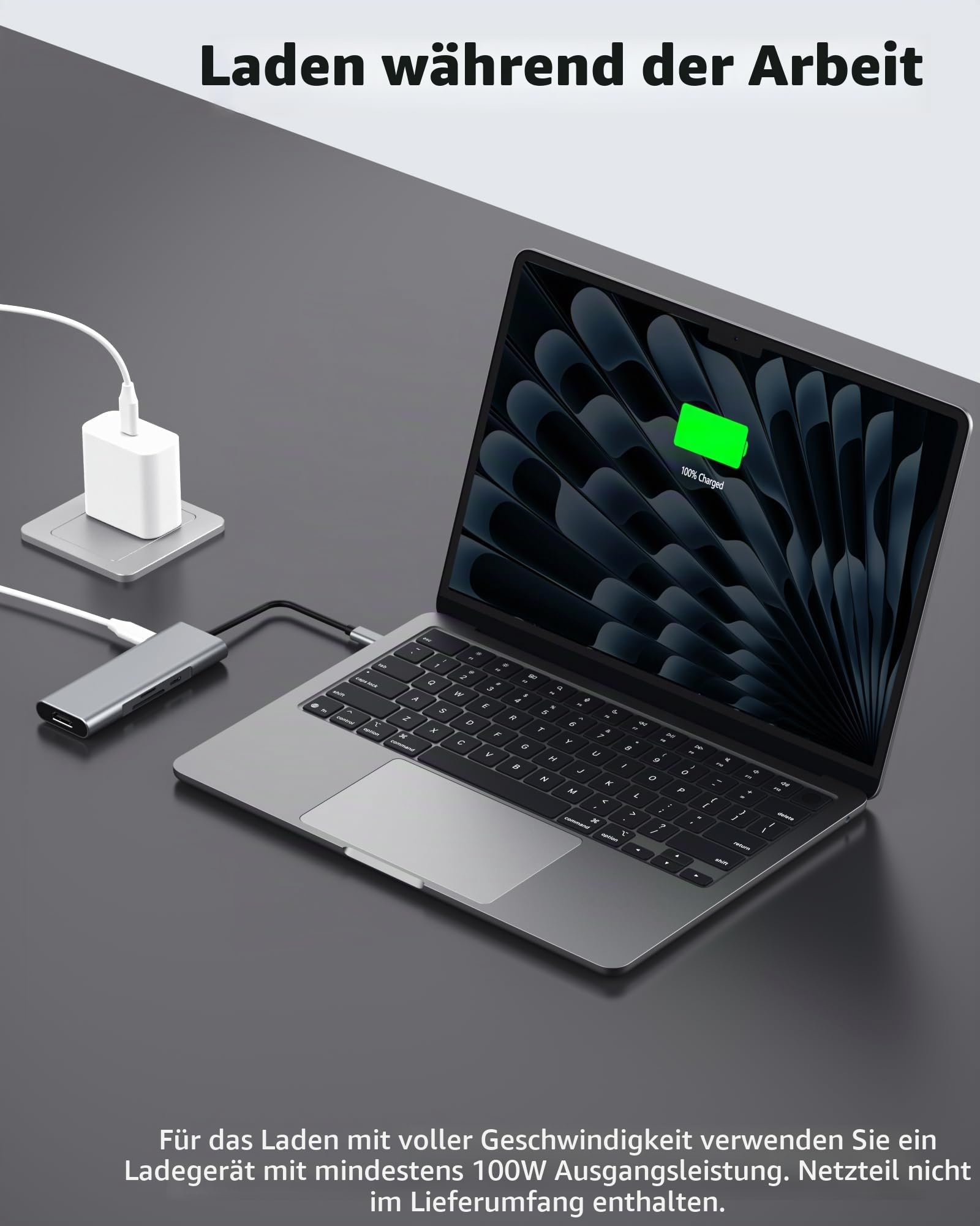 USB C HUB for iPad Pro Adapter 4K 60Hz HDMI, 100W PD, SD/TF Card Reader, 3 USB A Port, 3.5mm Audio Jack, 9 in 1 USB C Dock for iPad Air/Galaxy Dex/Tablet/MacBook/iMac/iPhone 17/Steam Deck/HP/Dell 7