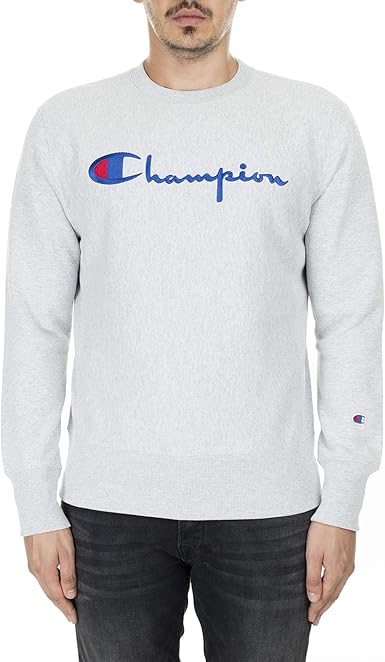 script logo sweatshirt by champion