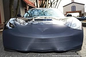 C7 Corvette Stingray NoviStretch Front Bra High Tech Stretch Mask Fits: C7 2014 and Newer Corvettes Including The Z51, ZO6 and Grand Sport