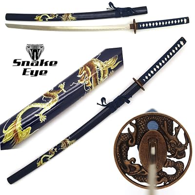 Buy Snake Eye Tactical Hand Paint Design Scabbard Samurai Katana Sword Dragon Warrior Online At Lowest Prices In Uk Bz6bs