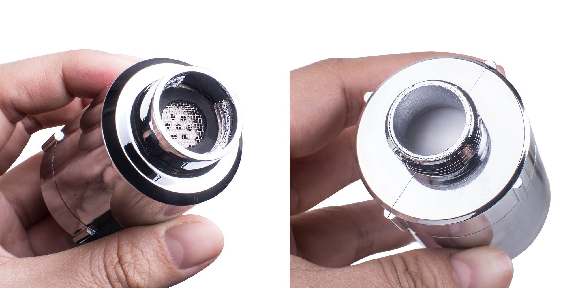 Shower Filter for Hard Water Removes Chlorine Impurities & Unpleasant Odors and Softens Bath Water Boosts Skin and Hair Health