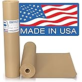 Bryco Goods 18" x 1,200" Brown Kraft Packing Paper - Versatile for Different Arts and Crafts Projects - Pin Up Your Work Or S