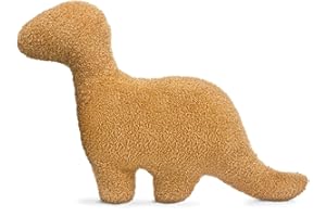 Aiideals Dino Nugget Pillow Birthday Gifts for Boys Girls, Dinosaur Chicken Nuggets Pillow Plush Funny Gifts for Teens, Dinosaur Stuffed Animal Cute Dinosaur Gifts for Kids Aduls (Small, Brontosaurus)