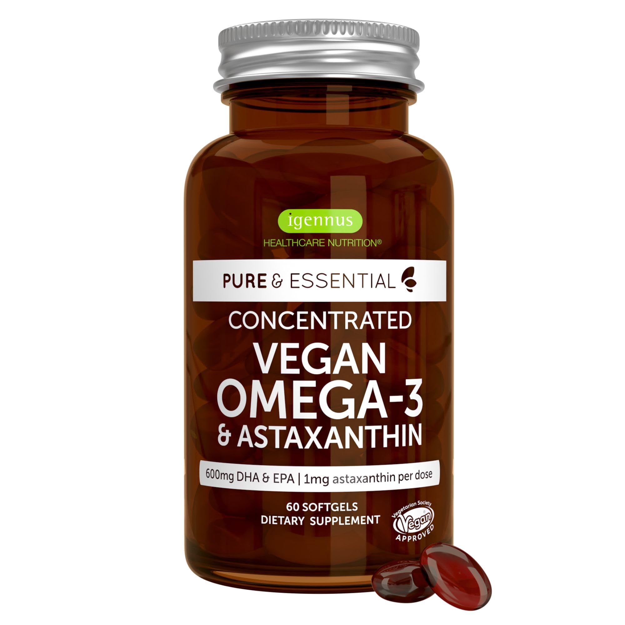 Vegan Omega-3 & Astaxanthin