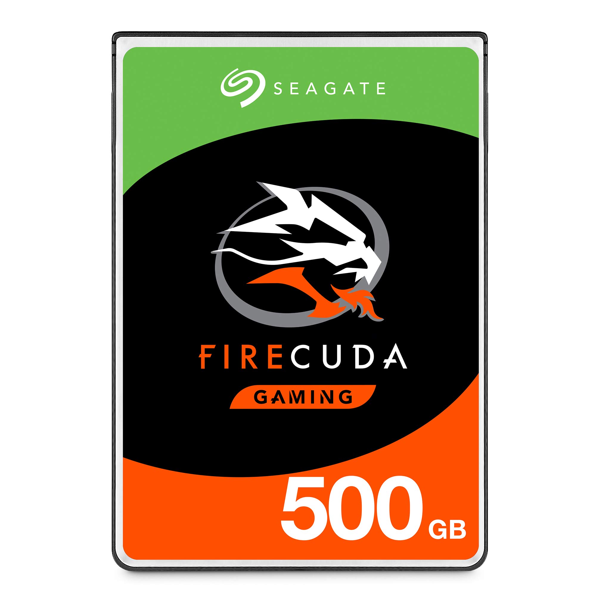 Seagate FireCuda 500 GB Solid State Hybrid Drive Performance SSHD – 2.5 Inch SATA 6 Gb/s Flash Accelerated 8 GB Cache for Gaming PC Laptop (ST500LX025)