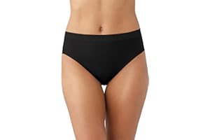 Wacoal Womens B-Smooth Natural Seamless Full Coverage Hi-Cut Brief Panty, 871375Underwear
