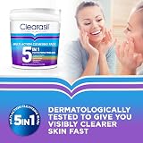 Clearasil 5-In-1 Ultra Cleansing Pads with Salicylic Acid 65's (Pack Of 2) view 4
