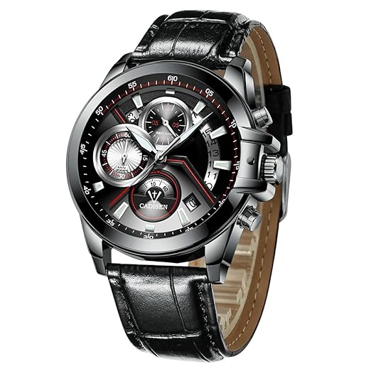 Guess Analog Black Dial Mens Watch - W0040G5