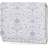 Mundi Anna Indexer Small Wallet for Women, Slim Credit Card Holder with Zipper Coin Pocket, Bifold Compact Womens Wallet with ID Window in Cottage Floral