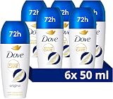 Dove Advanced Care Original Roll-On Anti-perspirant Deodorant 6x 50ml 72H view 2