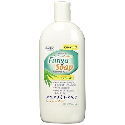 PediFix FungaSoap Cleansing Wash Value Size,13.5 Ounces