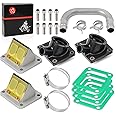 Intake Manifold Boot & REED VALVE & Intake tube Kit For Yamaha Banshee 350 YFZ350 1987-2006 29L-14465-00 31K-13565-01-00 2GU-13610-01-00