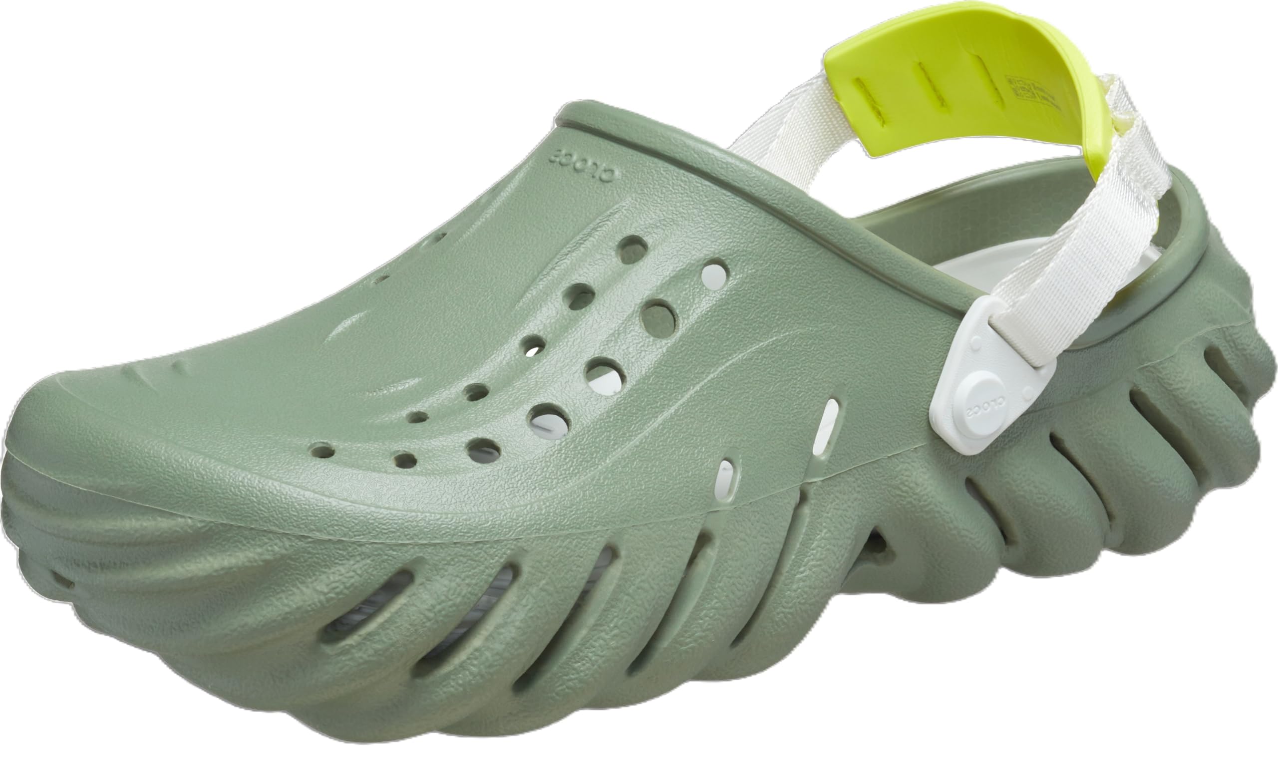 Crocs Unisex Echo Clog, Moss, 6 US Men Image
