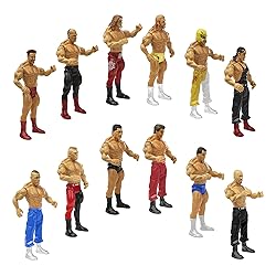 Wrestling Toys, Set of 12 Boxing Action Figures and