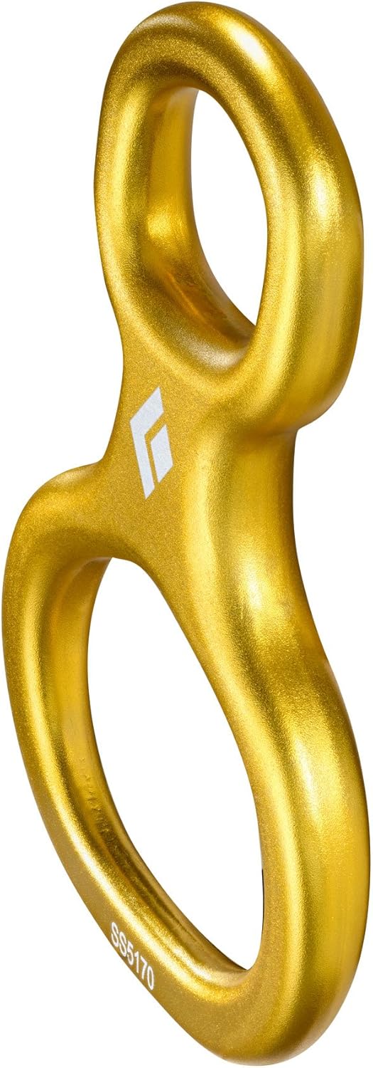 Black Diamond Super 8 Belay Device - Black : Sports & Outdoors