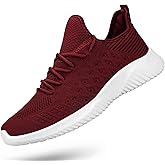 Feethit Mens Slip On Walking Shoes Lightweight Breathable Non Slip Running Shoes Comfortable Fashion Sneakers for Men