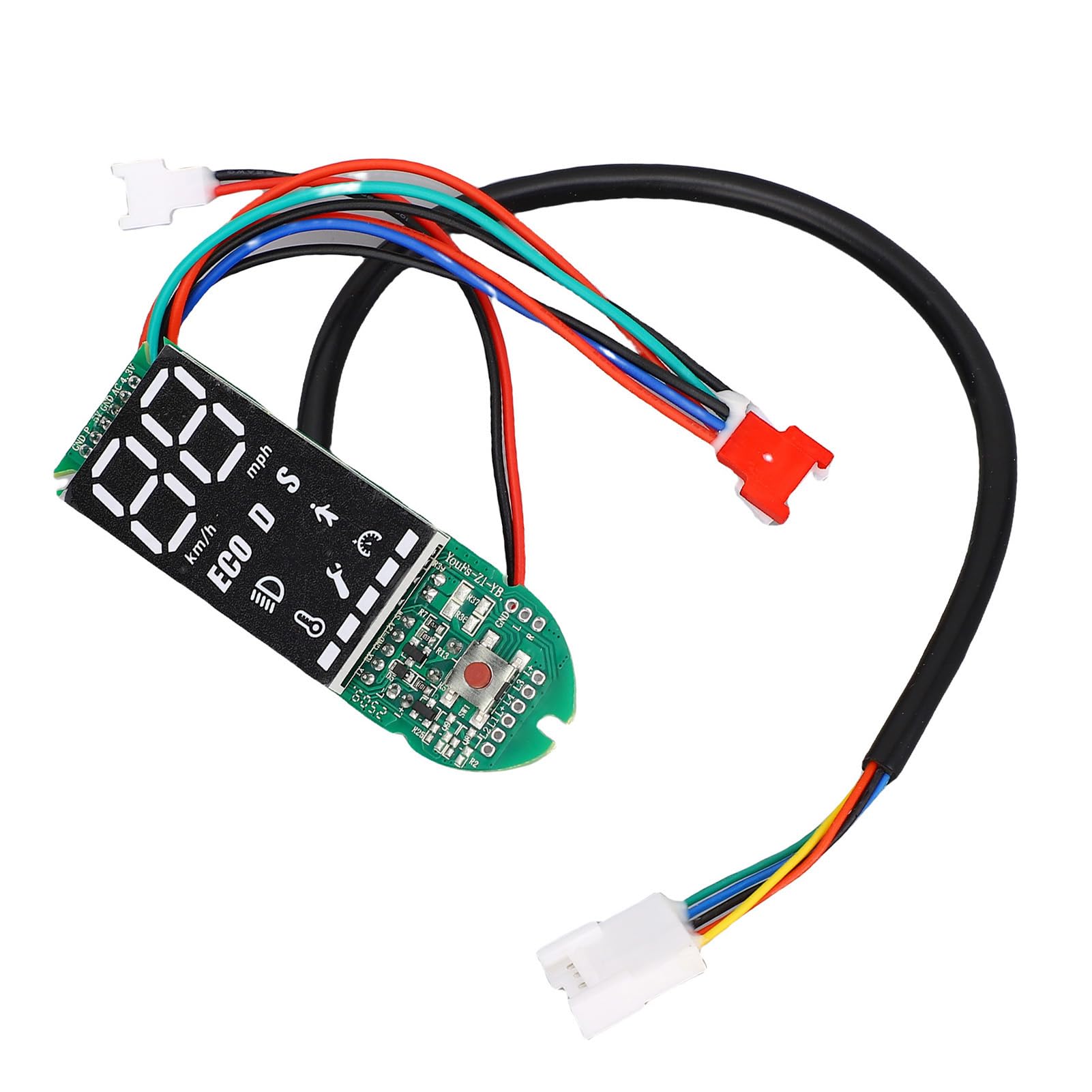 POENVFPO Electric Scooter Dashboard PCB, 8.5-10 Inch Compatible E-Scooter Panel Circuit Board for Commuters, Urban Riders, and City Travelers