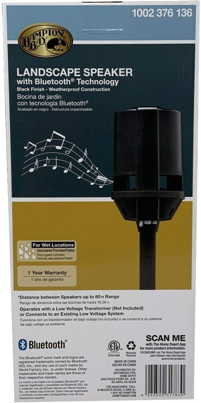 bluetooth landscape speakers