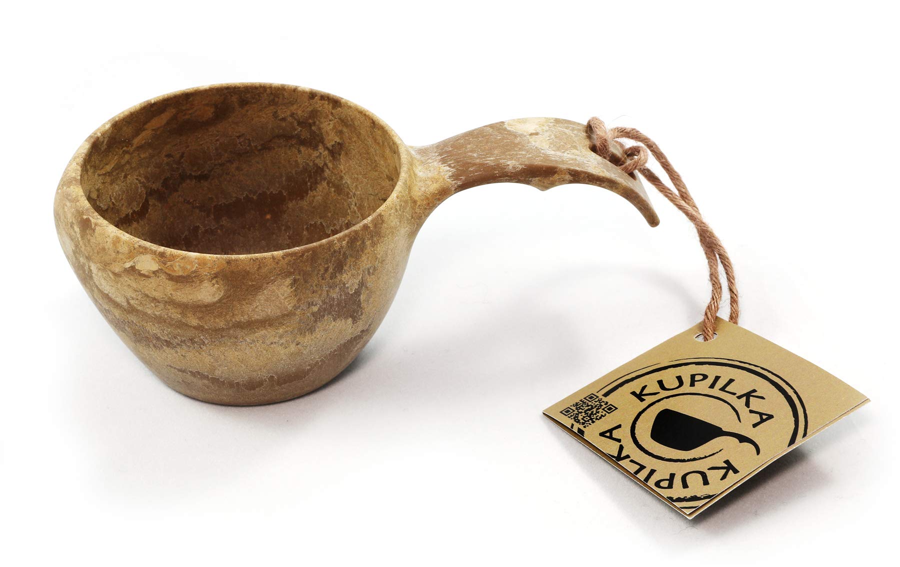 Kupilka 21 Cup with a Teaspoon - Eco-Friendly and Durable Drinking Cup - Brown