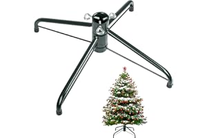 JSungo Christmas Tree Stand, Universal Christmas Tree Base Suitable for 4 to 6 Foot Trees, Fits 0.75-1.37 Inch Pole, 16inch